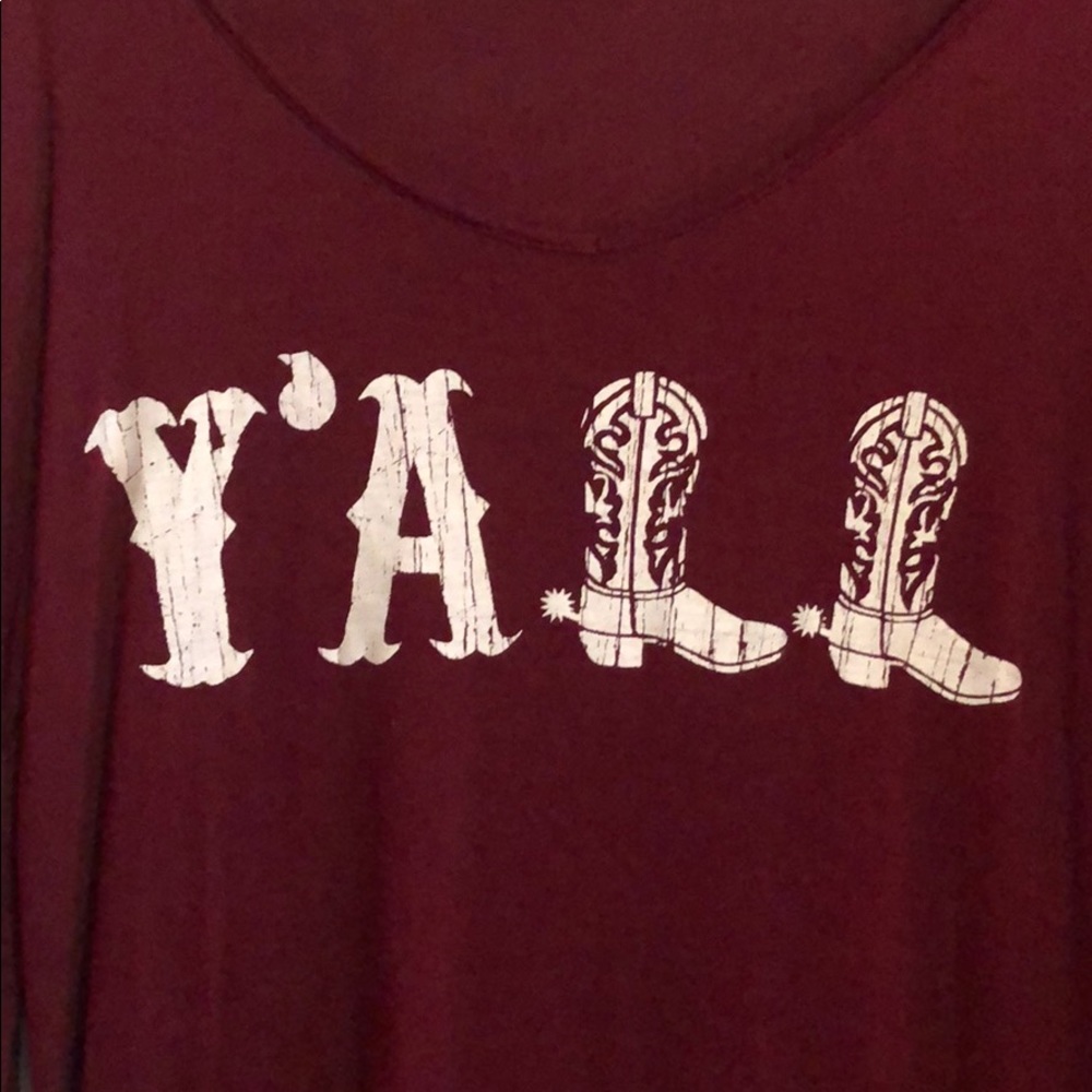 🎀Y’ALL long-sleeved top